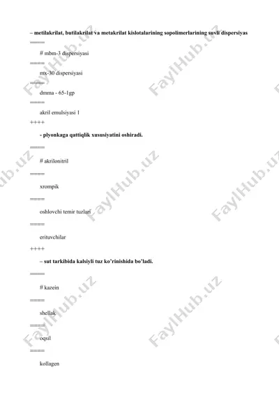 mx-30 dispersiyasi — DOCX