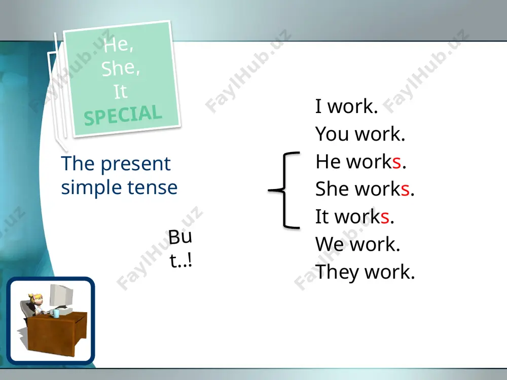 present simple tense - Page 4