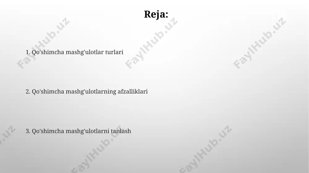 ni universitetlarning 50 ta eng nufuzli ro'yxatiga kiruvchi oliy o'quv yurtlariga o'qishga kirishiga yordam beradi, xususan, amerika qo'shma shtatlari kabi mamlakatlarda. qo'shimcha mashg'ulotlar, masalan, sport yoki musiqa, bolalarning ijtimoiy ko'nikmalarini rivojlantiradi, ularning 70% dan ko'prog'i o'zlarini ishonchli va mustaqil his qilishini ta'minlaydi, bu esa buyuk britaniya maktablari o'quvchilarida o'rganilgan. turli xil qo'shimcha mashg'ulotlar samarqanddagi badiiy maktabda 20 nafar o'quvchi 5 yildan beri an'anaviy hunarmandchilik, masalan, kulolchilik va kashtachilikka o'rganmoqda. toshkent shahridagi 150 dan ortiq maktabda 30 dan ziyod turli qo'shimcha mashg'ulotlar, jumladan, sport, raqs va musiqa darslari taklif etiladi. qo'shimcha mashg'ulotlar haqida xulosa samarqand viloyatida o'tkazilgan kuzatuvlar shuni ko'rsatdiki, qo'shimcha mashg'ulotlar bilan shug'ullanuvchi o'quvchilarning 85% i o'zlarining ijtimoiy ko'nikmalarini rivojlantirganligini va 2 yil ichida o'ziga bo'lgan ishonchini oshirganini ta'kidlaydi. toshkent shahridagi 5 ta maktabda o'tkazilgan so'rovnoma natijalariga ko'ra, 70% dan ortiq o'quvchi qo'shimcha mashg'ulotlarga qiziqish bildiradi va sport yoki san'at kabi sohalarda 3 dan ortiq faoliyat bilan shug'ullanadi. qo'shimcha mashg'ulotlarni …