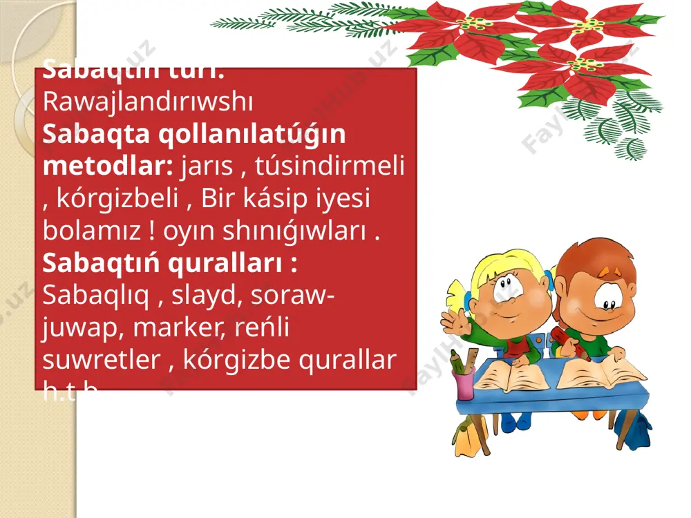 álipbe pániden tayarlanǵan bir saatlıq sabaq islenbesi - Page 4