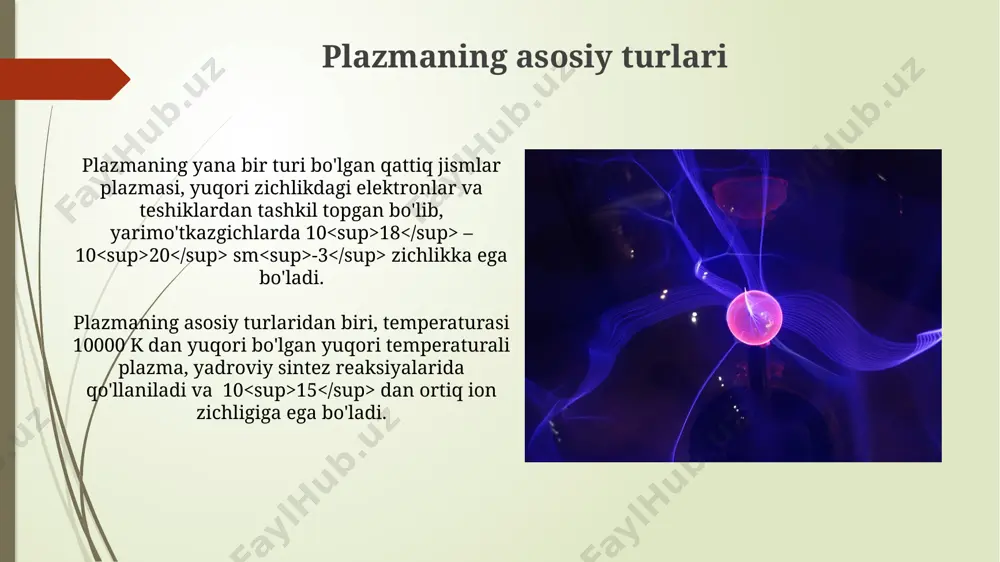 plazma va uning xossalari - Page 4
