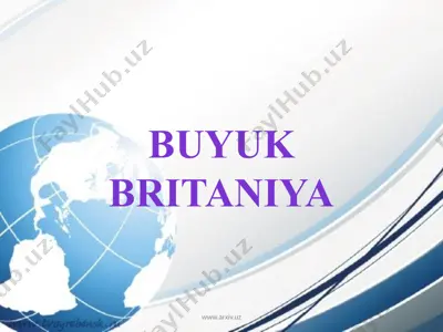 buyuk britaniya — PPTX
