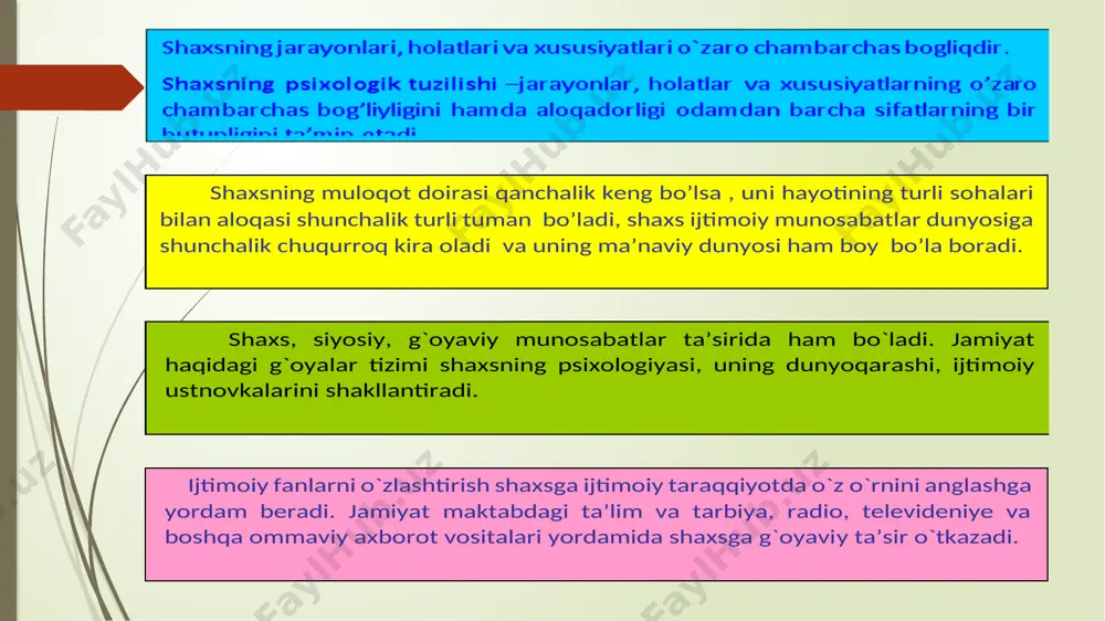 shaxs taraqqiyotida shaxslararo muammolarini o'ziga xos tomonlari - Page 4