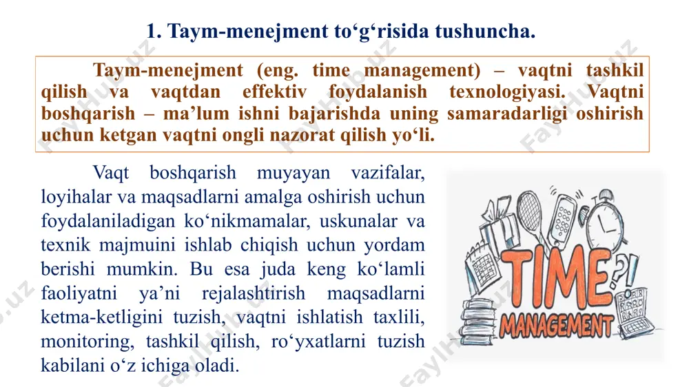 sec - "tashkillash, tartibga solish, iqtisod qilish va hissa qo‘shish orqali ustuvorlik" so‘zining qisqartmasi bo‘lib, ushbu usul vaqtni boshqarish ko‘nikmalarini yaxshilash uchun qo‘llanilishi mumkin bo‘lgan strategiyani taklif qiladi. ushbu usul (yoki strategiya) bizga bosqichma-bosqich nima qilish kerakligini aytmaydi, balki bizga umumiy asosni, harakat qilish uchun shablonni taklif qiladi. bu vaqtni boshqarish strategiyasi, birinchi navbatda, inson shaxs sifatida o‘zini namoyon qilishi kerak degan fikrdan boshlanadi. shundagina odamlar o‘zi mansub bo‘lgan jamiyat rivojiga ham hissa qo‘shish imkoniyatiga ega bo‘ladi. shu sababli, posec bizning maqsadlarimizga nisbatan ularning ahamiyati va ustuvorligiga qarab vazifalarni tashkil qilish uchun asos yaratadi. to‘g‘ri qo‘llanilganda, ushbu strategiya tomonidan tavsiya etilgan ustuvorlik shaxsiy va professional hayot o‘rtasidagi muvozanatni juda yaxshi saqlaydi. (p) vaqtingizni birinchi o'ringa qo'ying va hayotingizni maqsadlar bilan belgilang. (o) muvaffaqiyatli bo'lish uchun muntazam ravishda bajarishingiz kerak bo'lgan narsalarni tartibga soling (oila va moliya). (s) siz qilishni yoqtirmasligingiz mumkin bo'lgan, lekin bajarishingiz kerak bo'lgan narsalarni (ish va uy …
