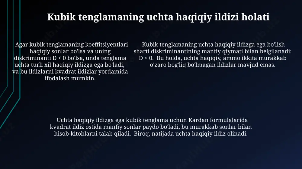 kubik tenglamalar - Page 5