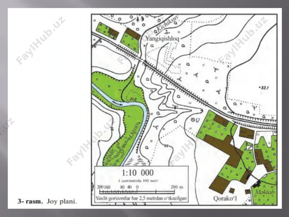geografik xaritalar va ularning shartli belgilari 7-sinf - Page 4