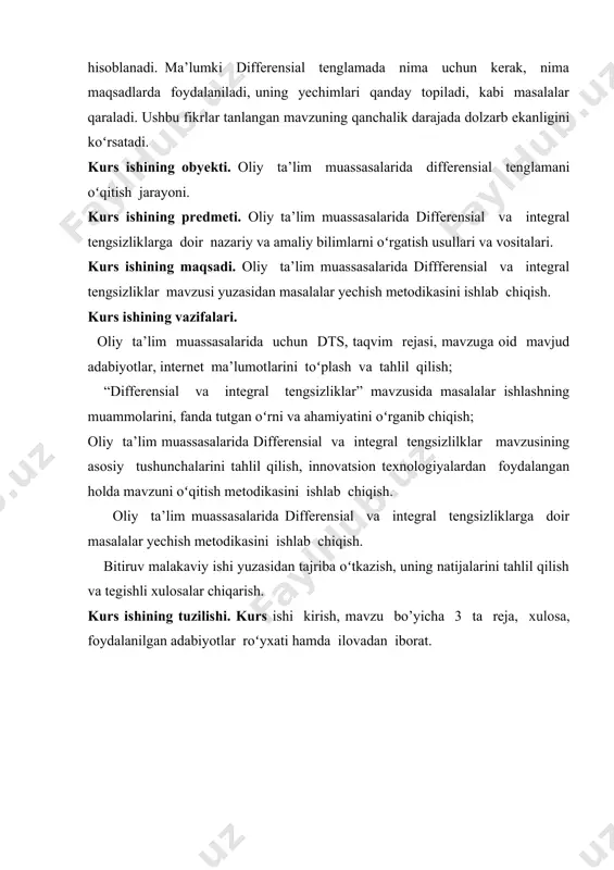 nda m= bo’ladi. demak, m bundan kelib chiqadiki, to’g’ri to’rtburchakda nuqtadan o’tuvchi m va -m burchak koeffitsiyentli to’g’ri chiziqlar va gorizontal to’g’ri chiziqlar bilan absissasi , bo’lgan nuqtalarda kesishadi. u nuqtalarni b va c, nuqtani esa a deylik (1-chizma). hosil bo’lgan abc uchburchakni deb belgilaymiz. nuqtadan o’tuvchi burchak koeffitsiyentli to’g’ri chiziqning [ oraliqqa mos kesmasini chizamiz. to’g’ri chiziqning chizilgan bu bo’lagi uchburchakda yotishi ravshan. uning tenglamasi = ko’rinishda to’g’ri chiziq bilan kesishish nuqtasining koordinatalari esa (x1, y0+ bo'ladi. so'ngra nuqtadan o'tuvchi burchak koeffitsiyentli to'g'ri chiziqning oraliqqa mos kesmasini chizamiz. uning tenglamasi = ko'rinishda, to'g'ri chiziq bilan kesishish nuqtasi koordinatalari esa (x2, y1+ kabi bo'ladi. shu usulda davom etsak, oraliqda aniqlangan grafigi uchburchakdan chiqmaydigan siniq chiziq chizish mumkin. uning uchlarini deb belgilaymiz. hosil bo’lgan siniq chiziqni deylik. bu funksiya izlangan, qurilishi lozim bo’lgan 𝛆- taqribiy yechimdir. shuni isbot etamiz. 1- ta’rifning shartlarini tekshiramiz. 1º. shart bajariladi, chunki agar { , } …