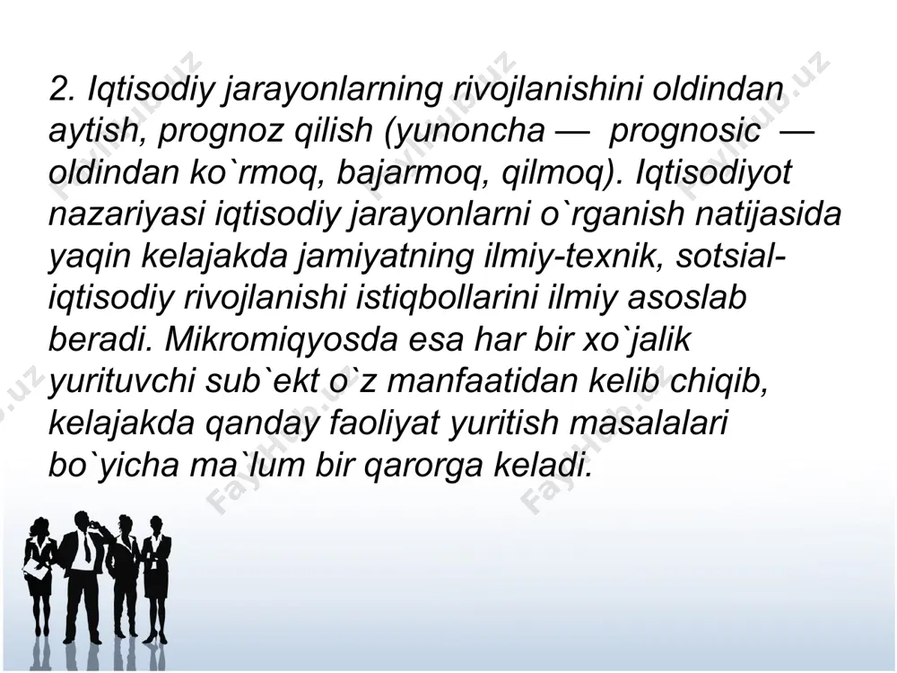 iqtisodiyot nazariyasi fanining funksiyalari va mantiqiy tarkibi - Page 5