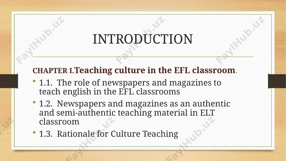 in a meaningful way. newspapers and magazines can be excellent sources of authentic and semi-authentic teaching materials for english as a foreign language (efl) classrooms. here are some reasons why: 1. real-world relevance: newspapers and magazines contain current and relevant information about a wide range of topics, from politics and economics to sports, entertainment, and culture. this makes them an ideal source of authentic material that reflects the language and culture of the target language. 2. varied levels of complexity: newspapers and magazines cater to different audiences with varying levels of reading comprehension, making them suitable for different levels of language learners. for example, tabloids may use simpler language than broadsheets, while specialized magazines may have more technical vocabulary. overall, incorporating newspapers and magazines into efl instruction can provide students with engaging opportunities to practice their reading comprehension skills while also learning about current events and cultural norms in english-speaking …