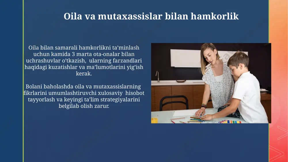 maxsus ta'lim ehtiyojlari bòlgan òquvchilarni baholash usullari - Page 5
