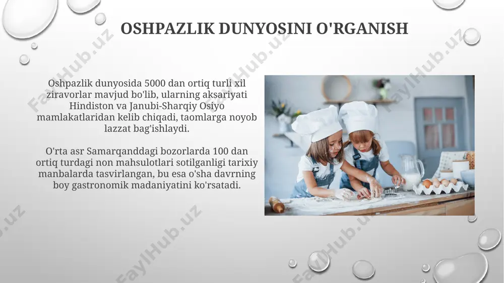 oshpazlik dunyosini o'rganish - Page 3
