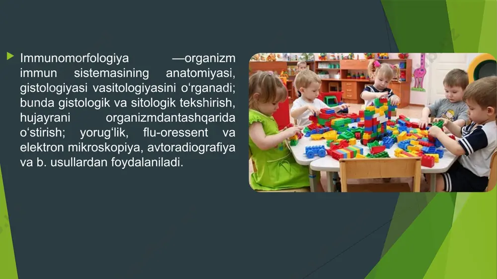 ri joriy etiladi; v) filiallar tegishli tibbiyot muassasalarida ajratilgan xonalarga tekin foydalanish huquqi asosida joylashtiriladi; g) filiallar xodimlariga mehrli maktab xodimlari uchun belgilangan mehnatga haq to„lash shartlari tatbiq etiladi; d) filiallar xodimlari mehrli maktab direktori tomonidan lavozimga tayinlanadi va lavozimidan ozod etiladi; e) har bir filialda quyidagi lavozimlar joriy etiladi:maktabgacha ta‟lim va tarbiyani tashkil etish uchun —har bir guruh uchun tarbiyachi (1 ta shtat birligi) va tarbiyachi yordamchisi (1 ta shtat birligi); o„zbekiston prezidentining 27-maydagi qarori bilan respublika ixtisoslashtirilgan gematologiya ilmiy-amaliy tibbiyot markazi huzurida bolalar gematologiyasi, onkologiyasi va klinik immunologiyasi markazi tashkil etiladi. bolalar gematologiyasi, onkologiyasi va klinik immunologiyasi markazi toshkent shahar, chilonzor tumani, arnasoy ko„chasida yangi barpo etilgan tibbiyot muassasasi binolaridan biriga joylashtiriladi. shuningdek, qaroriga ko’ra, 2021—2022-yillarda qoraqalpog„iston respublikasi va viloyatlar bolalar ko„p tarmoqli tibbiyot markazlarining bolalar gematologiyasi bo„limi negizida umumiy shtatlar va statsionar o„rinlar doirasida bolalar gematologiyasi va onkologiyasi bo„limlari tashkil etiladi. respublika ixtisoslashtirilgan gematologiya ilmiy-amaliy tibbiyot markazi …