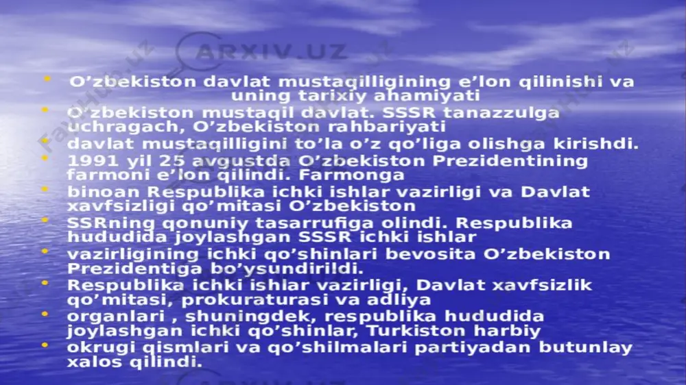 o’zbekistonning xalqaro tashkilotlar bilan aloqalari - Page 3