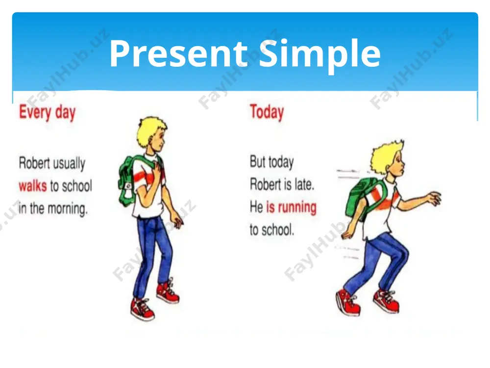 present simple - Page 4