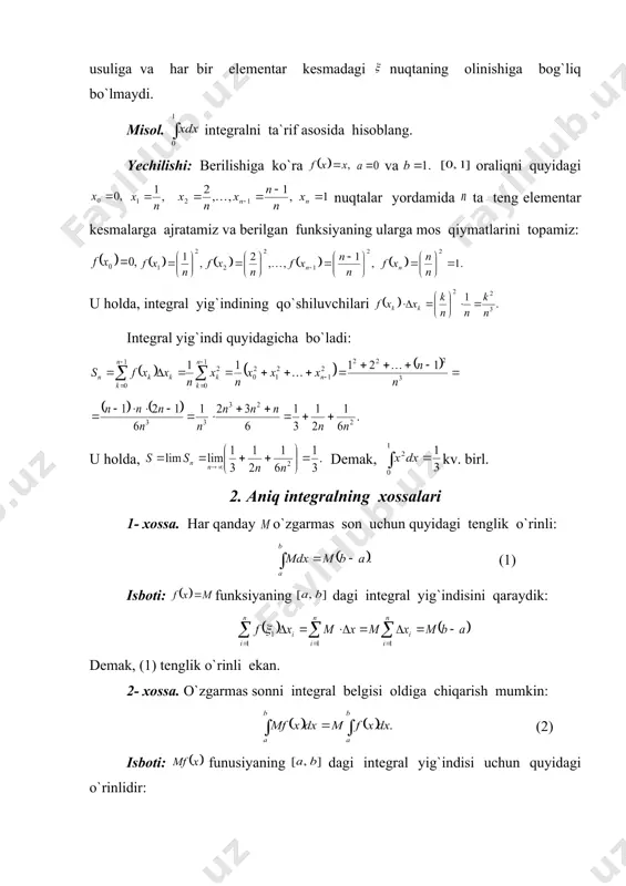 p p p a a a = × = ÷ ø ö ç è æ × - × + = ò + + 2 1 0 2 . 4 1 1 dx x x ò ò ò + + + = + + 2 1 0 2 1 0 2 2 2 1 0 2 4 1 1 4 1 4 1 1 dx x dx x x dx x x , 4 1 2 t x = + u x = 2 , 2 = ю t , 1 = к t , 1 = ю u 0 = к u = + + + = + + ò ò ò 2 1 0 2 1 0 2 2 2 1 0 2 4 1 1 4 1 4 1 1 dx x dx x x dx x x = ï þ ï ý ü ÷ ÷ ø ö …