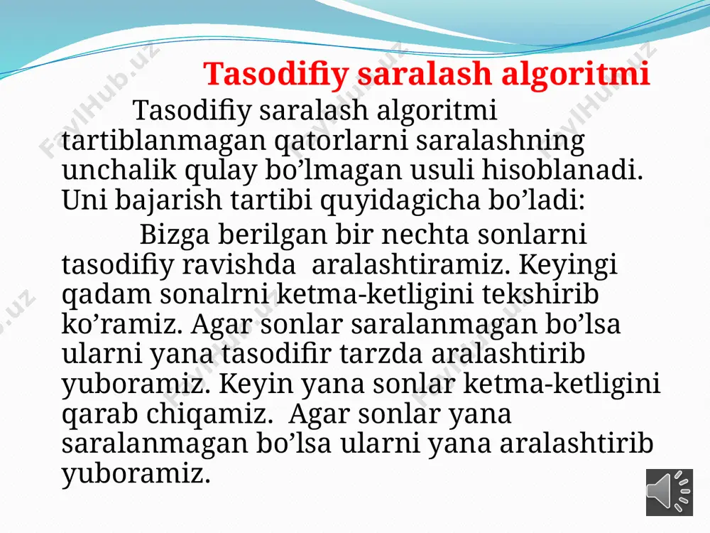 saralash algoritmlari - Page 5