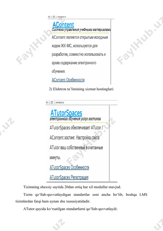 orat qilishingiz mumkin. foydalanuvchilarning imtiyozlari o‘zgarishi mumkin: bu yerda siz yangi foydalanuvchi yaratishingiz mumkin va kirish ma’lumotlari, ismi, e-mail manzili, jismoniy manzili, veb-sayti kabi shaxsiy ma’lumotlarni kiritish va hisob holatini aniqlash - foydalanuvchi hisob yaratishingiz mumkin: xususiyati oldindan tayinlangan student id & tug'ilgan sanasi kombinatsiyasi orqali talabalar autentifikatsiya uchun foydalanish mumkin: administratorlar - bu yerda siz, administrator tafsilotlarni tahrir ko‘proq ma’murlarni kiritish va faoliyat jurnallaridan nazorat qilishingiz mumkin: pedagogik texnologiyalarini qo‘llash «venn» diagrammasi asosida faoliyatni tashkil etish bosqichlari jadval ko‘rinishida т/р p/т larga xos jihatlar а/т larga xos jihatlar p/т ва а/т larga xos jihatlar 1 aniq ilmiy loyihalashtirilgan umumiy yo‘nalish beradi tizimlilik 2 samarali natijalarni kafolatlovchi ilg‘or tajribani ommalashtirishga asoslanadi boshqaruvchanlik 3 qayta takrorlana oluvchi konseptuallik «venn» diagrammasi - 2 yoki 3 ob`ektni, tusunchani, g`oyani, xodisani taqqoslash faoliyatini tashkkil etish jarayonida ishlatiladi. u talabalarda taqqoslash, tahlil qilish, guruhlash malakalarini shakllantirish. 1-bosqich talabalar ushbu diagrammani tuzish qoidalari bilan tanishtiriladi 2- …