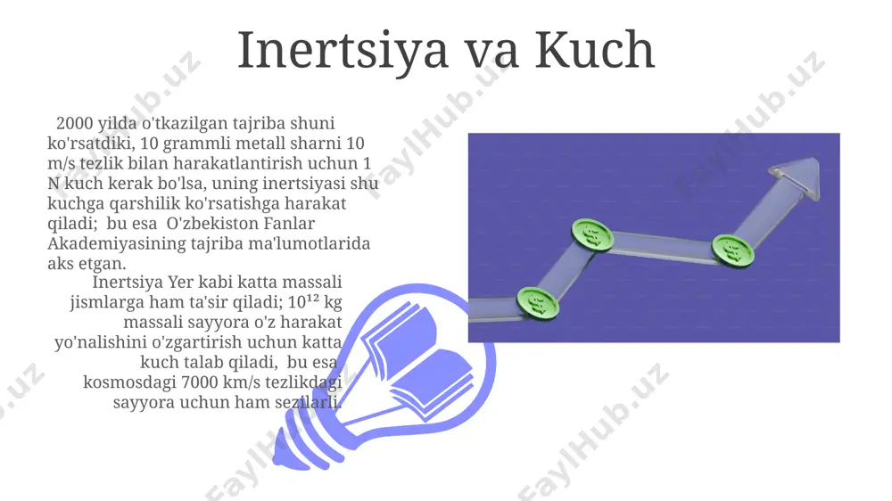 nyutonning birinchi qonuni. inertsiya qonuni - Page 3