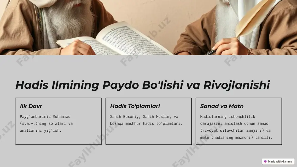 qurʼon, hadis va islom ilmlarining shakllanish tarixi - Page 5
