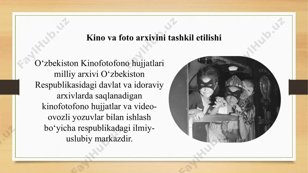 kino va foto hujjatlarini raqamlashtirish - Page 4