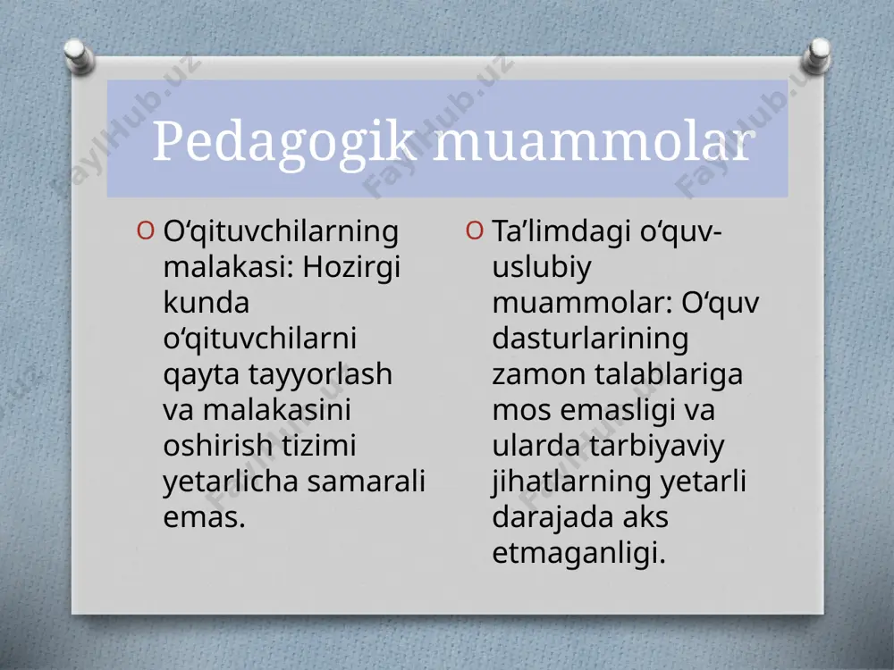 talim-tarbiyajarayonidagi ijtimoiy-pedagogik dolzarb muommolar - Page 5