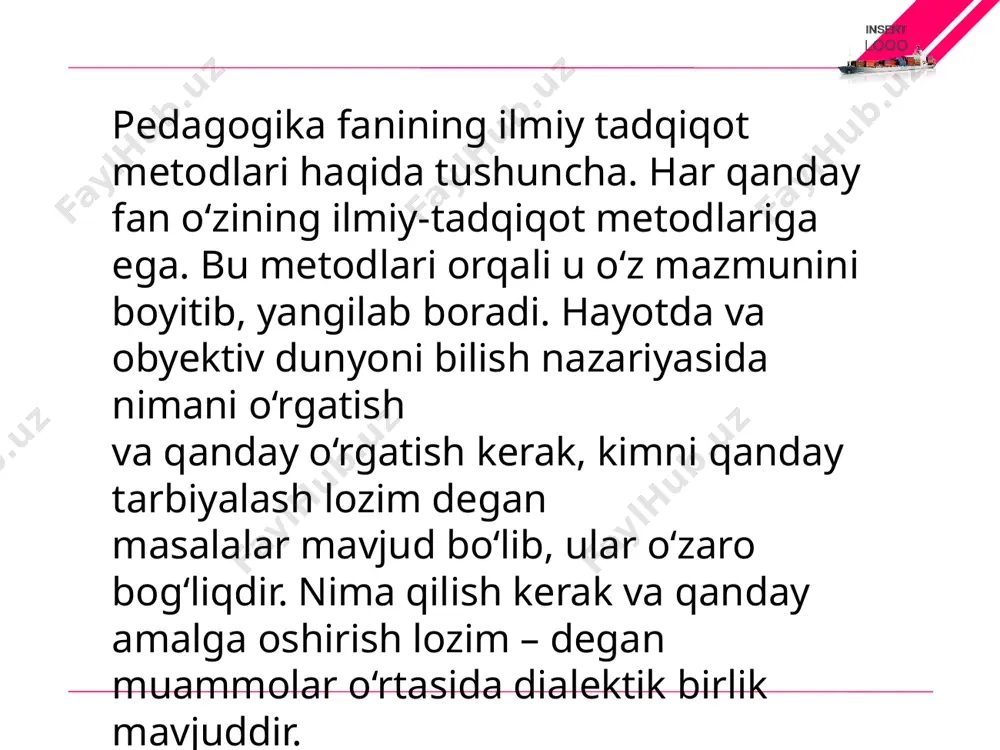 maktabgacha ta'lim tarbiyasi fanining tadqiqot metodlari - Page 3