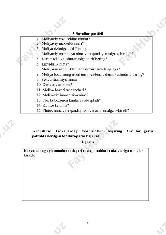 amaliy mashg'ulot dars texnologiyasi - Page 4