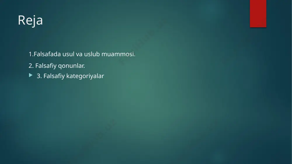 ashayotgan zaminni yoritadi. odamlar ham, ish va tashvishlar ham hamon o‘sha-o‘shadek. xo‘sh, qonun o‘zi nima? u kishi va umuman, jamiyat hayotida qanday ahamiyatga ega? qonunni bilmasdan, o‘rganmasdan turib yashash mumkinmig? qonun tushunchasi kundalik hayotimizda nisbatan tez-tez ishlatib turiladigan tushunchadir. xususan, fizika yoki kimyo qonunlari deymiz, tabiat qonuni yoki bo‘lmasa, iqtisodiy qonunlar, yuridik qonunlar va h. k. bozor iqtisodiyotiga o‘tish tamoyillarining uchinchisi ham qonun to‘g‘risida bo‘lib, unda barcha sohada qonunning ustuvorligi ta’minlanishi ta’kidlanadi. yuqoridagilarni birlashtirib turadigan, barchasi uchun ham umumiy bo‘lgan xossa, xususiyatlar bormig‘ eng avvalo, shuni aytish kerakki, olamdagi barcha narsa — tabiat, jamiyat va inson taraqqiyoti ma’lum qonunlar asosida amalga oshadi. fanlarning (ijtimoiy, gumanitar, tabiiy va h. k.) asosiy vazifasi har bir soha bo‘yicha tadqiqot o‘tkazib, qonunlarni kashf qilish yoki ularning amal qilish xususiyatlarini o‘rganish va ochib berishdan iborat. qancha ko‘p qonun kashf qilinsa, taraqqiyot shuncha tez bo‘ladi. endi qonunning belgilariga to‘xtalamiz: 5 – qonun turli-tuman aloqadorliklar, bog‘lanishlardan faqat …