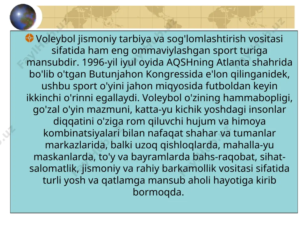 sport o’yinlari va uni o’qitish metodikasi - Page 4