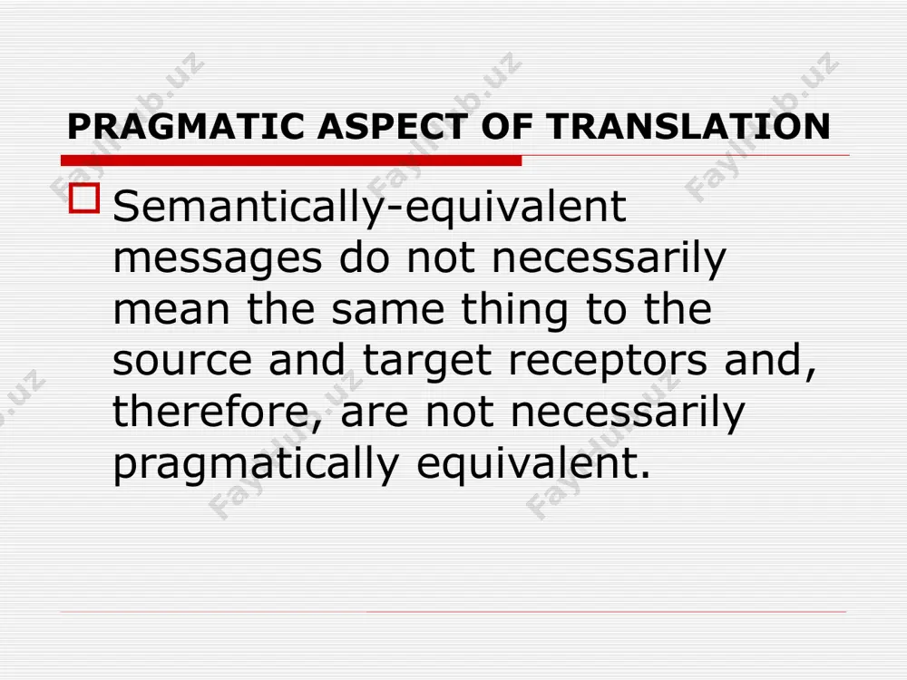 pragmatic issues of translation - Page 3