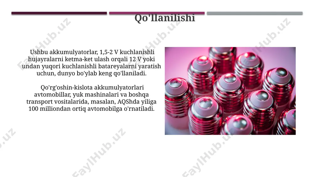 qo'rg'oshin-kislota akkumulyatorlari - Page 4