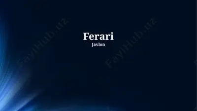 ferrari — PPTX