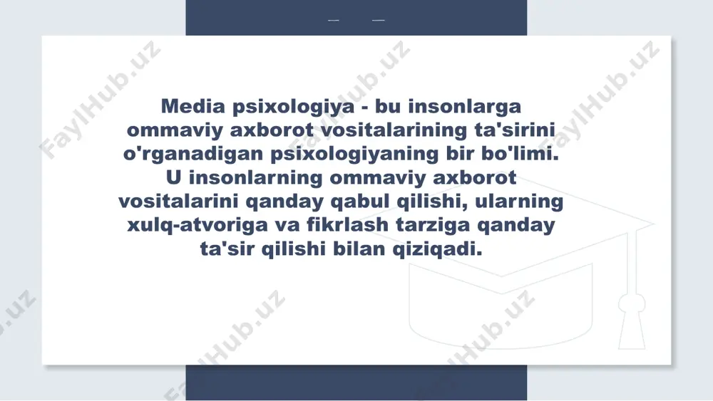 ommaviy kommunikatsiyalarning taʼsiri: mexanizmlar va texnalogiyalar - Page 3