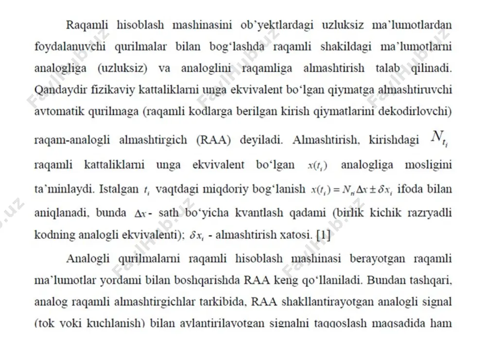 analog – raqamli va raqamli analogli oʻzgartirgichlar - Page 2