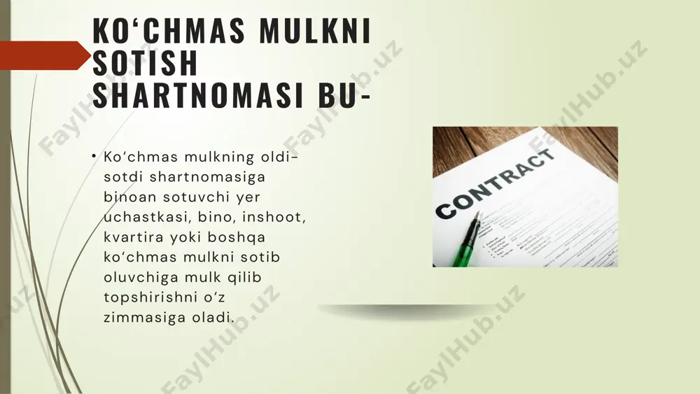 ko’chmas mulkni sotish shartnomasi - Page 3