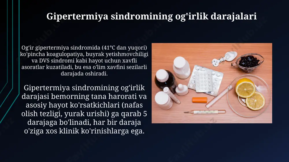 gipertermiya sindromi va uni davolashda ishlatiladigan dori vositalari - Page 4