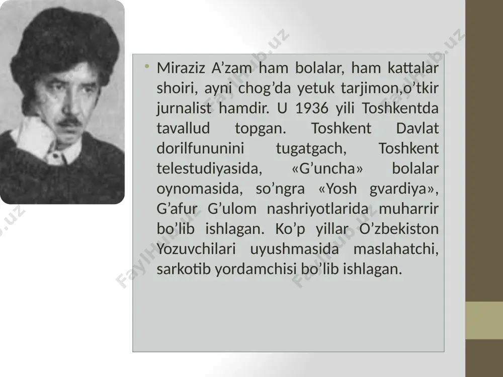 oir:,,xayrlashib kuz bugun,sochar oltin tangalar’’,-nima haqida o’ylagan? 3.kuz faslida tabiatda qanday o’zgarishlar bo’ladi? maqollar yer haydasang,kuz hayda, kuz haydamasang, yuz hayda. nima eksang,shuni o’rasan. kuzning qozoni quyuq qaynar. e'tiboringiz uchun rahmat image2.jpeg image3.jpeg image4.jpeg image5.jpeg image6.jpeg image7.jpeg image8.jpeg image9.jpeg image10.jpeg image11.jpeg image12.jpeg image13.gif image14.gif image15.gif image16.jpeg image17.gif image18.gif audio1.wav image19.gif image20.jpeg image21.jpeg image22.gif /docprops/thumbnail.jpeg