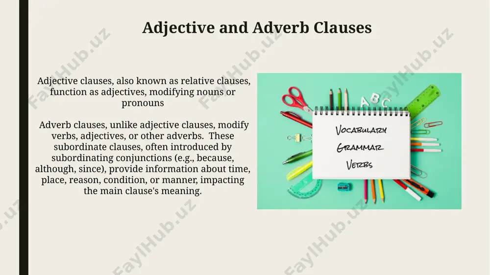 defining adjectives and adverbs - Page 5