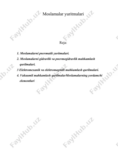 moslamalar yuritmalari — DOC
