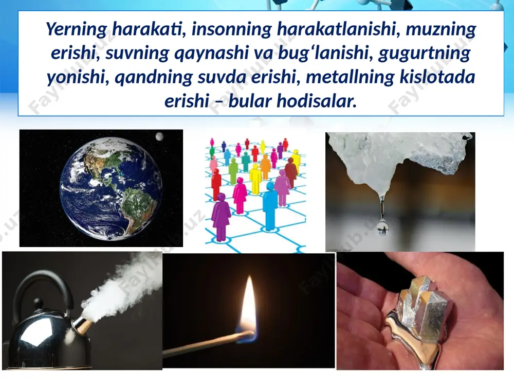 moddalarning xossalari fizik va kimyoviy o‘zgarishlar - Page 3