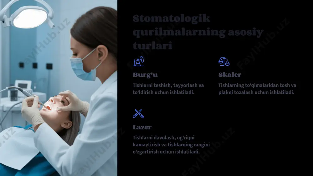 zamonaviy stomatologik qurilmalar. tasnifi. xususiyatlari - Page 5