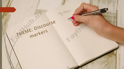 discourse markers — PPTX