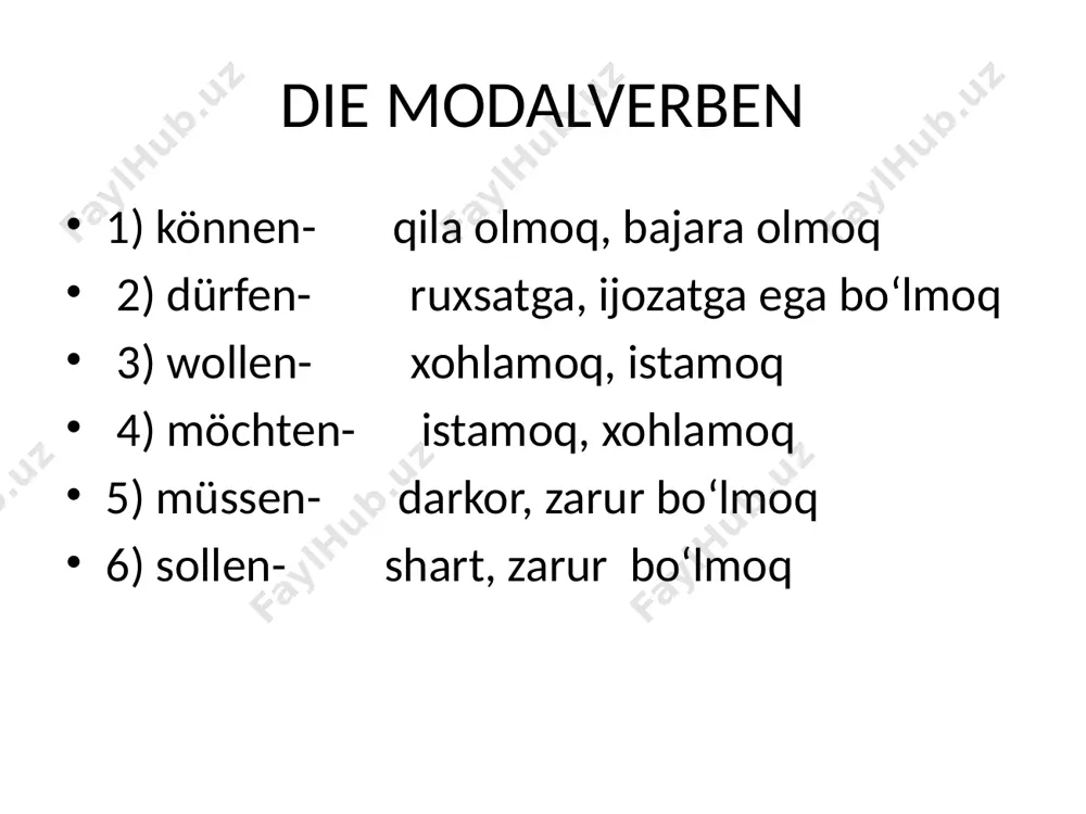 modalverben übung - Page 2