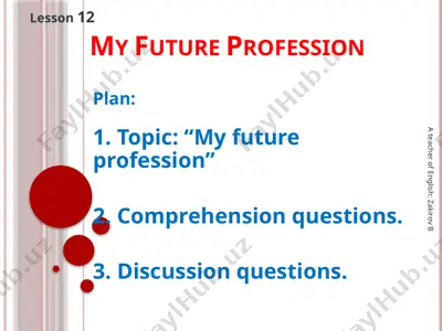 my future profession — PPTX