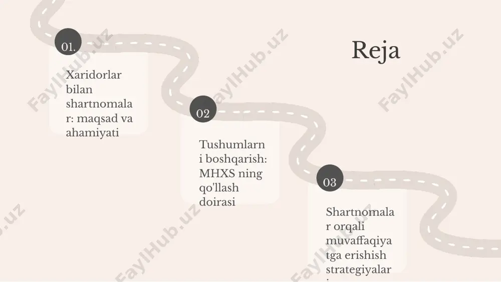 botlarining shaffofligini ta'minlash. tushumlarni boshqarishning asosiy maqsadi tushumlarni boshqarishning ahamiyati tushumlarni boshqarishning asosiy maqsadi - xaridorlar bilan samarali aloqa o'rnatish va shartnomalarning muvaffaqiyatini kuzatish. bu jarayon yordamida tashkilotlar resurslarini optimal taqsimlaydi va xaridorlar ehtiyojlarini qondiradi. mhxs doirasida tushumlarni boshqarish mhxs doirasida tushumlarni boshqarish, me'yoriy hujjatlarni hisobga olib, shartnoma shartlarini muvofiqlashtirishni o'z ichiga oladi. bunday boshqarish, xaridorlar va sellerlar o'rtasida ishonchni mustahkamlash va biznes jarayonlarini soddalashtiradi. mhxs qo'llash doirasi va tushumlar mhxs qo'llash doirasi, bu tizimning qanday qilib ishlashini va qanday xususiyatlarga ega ekanini o'z ichiga oladi. bu doira har bir jarayonni qamrab oladi. tushumlar - bu tashkilot daromadining asosiy manbai. boshqarish tushumlarni rejalashtirish, nazorat qilish va tahlil qilish orqali amalga oshiriladi. tushumlarni boshqarishning asosiy usullari: rejalashtirish, monitoring va hisobot berish. bu usullar orqali tashkilotlar samaradorlikni oshirishlari mumkin. shartnomalar orqali muvaffaqiyatga erishish shartnomalar biznes jarayonlarida muhim ahamiyatga ega. ular xaridorlar bilan o'zaro kelishuvni ta'minlaydi va muhim maqsadlarni amalga oshirishga yordam beradi. …