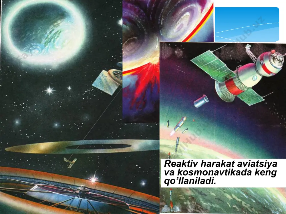 reaktiv harakat. raketa. dars ishlanma - Page 5