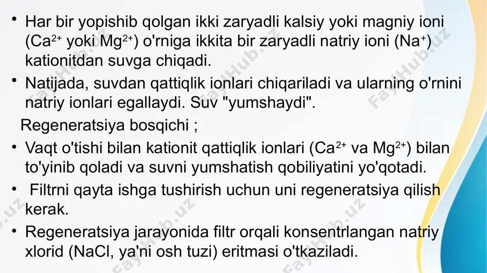 natriy kationitli filtrlar - Page 4