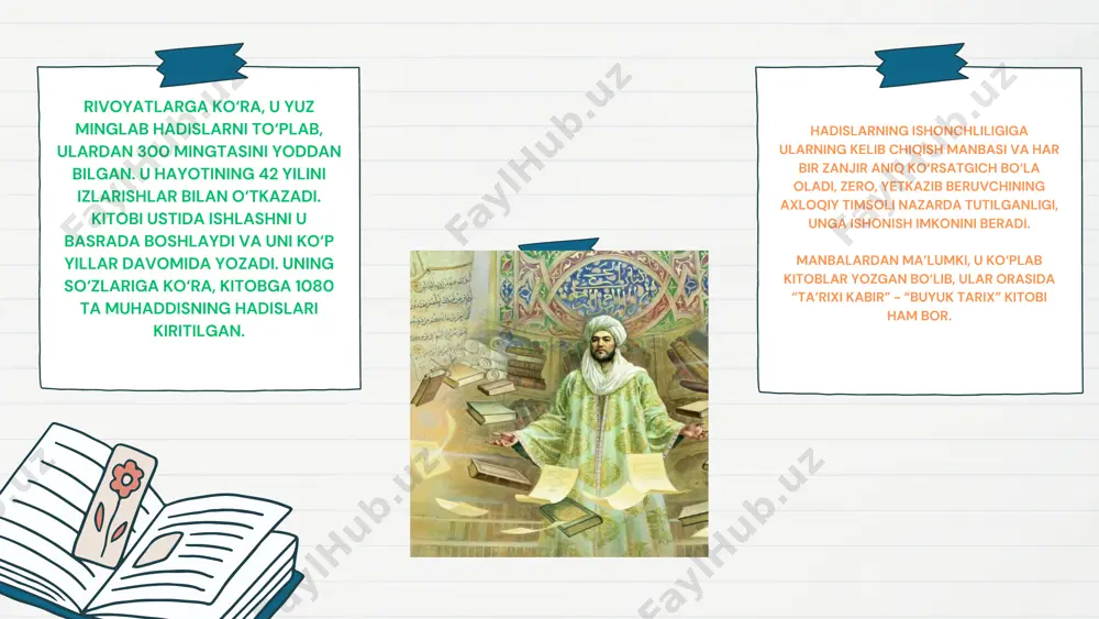 imom al-buxoriy hayoti va ijodi - Page 5