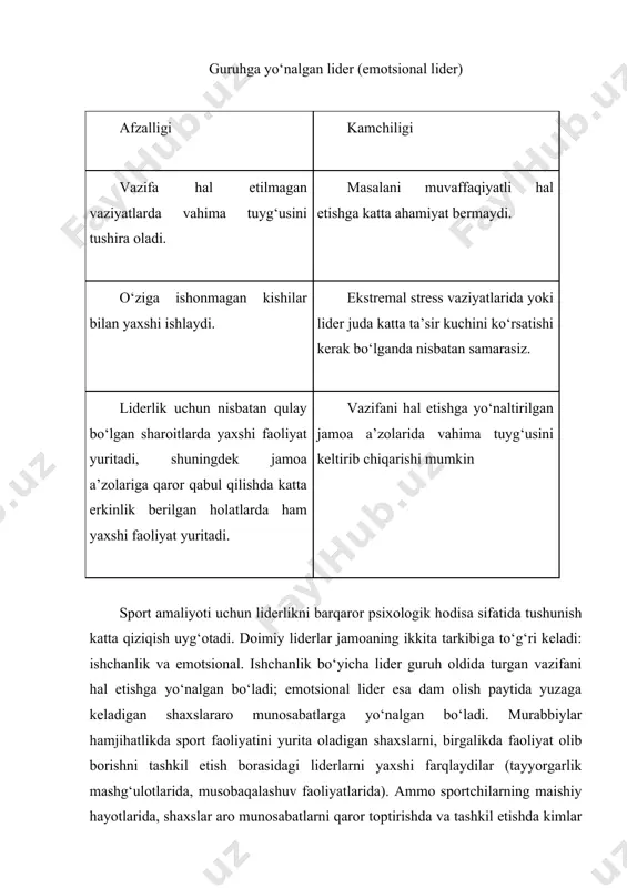 xi asrga intilmoqda. — t.: o‘zbekiston, 2000, 352-bet. 4. i.a. karimov. xavfsizlik va tinchlik uchun kurashmoq kerak. - t.: o‘zbekiston, 2002. 5. i.a. karimov. tinchlik va xavfsizligimiz o‘z kuch-qudratimizga, hamjihatligimiz va qat’iy irodamizga bog‘liq. — t.: o‘zbekiston, 2004. 6.1.a. karimov. yuksak ma’naviyat - engilmas kuch. - t.: ma’naviyat, 2008, 176-bet. 6. o‘zbekiston respuu’ikasining ta’lim to‘g‘risidagi qonuni. — t.: o‘zbekiston, 1997. 8. kadrlar tayyorlash milliy dasturi. — t.: o‘zbekiston, 1997. 9. o‘zbekiston respublikasida oliy ta’limning me’yoriy hujjatlari. -t.: 2001. 7. oliy ta’lim. me’yoriy hujjatlar to‘plami. i qism. — t.: 2001. ii qism. - t.: 2003. 8. oliy ta’limning davlat ta’iim standartlari, asosiy qoidalar. oliy ta’lim to‘plami. - t.: 2001.