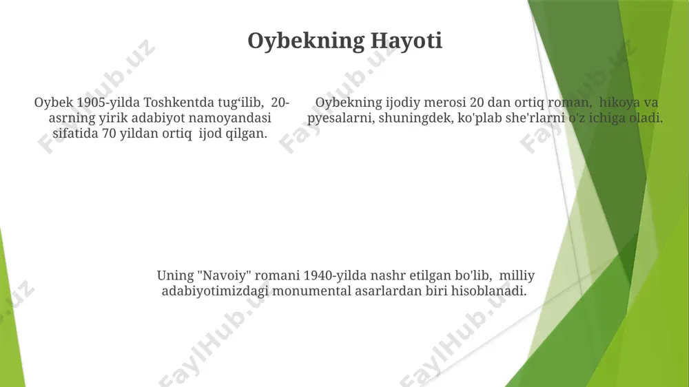 oybek hayoti va ijodi - Page 5